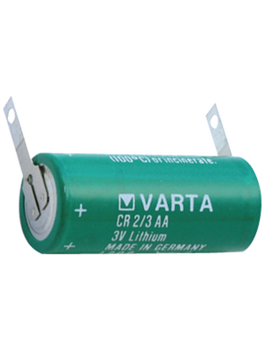 Varta Microbattery - CR 2/3 AA LF - Lithium battery 3 V 1350 mAh, 2/3AA, CR 2/3 AA LF, Varta Microbattery