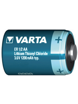 Varta Microbattery - ER 1/2AA S - Lithium battery 3.6 V 1200 mAh 14250, 1/2AA, ER 1/2AA S, Varta Microbattery