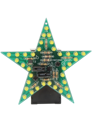 Velleman - MK169Y - Yellow LED star kit N/A, MK169Y, Velleman