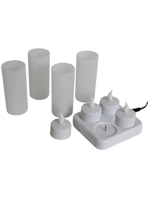 Velleman - XMCL13 - LED Candle Set Set of 4, XMCL13, Velleman