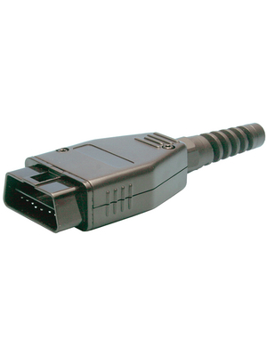 Comtech Electronic - C-OBD II-16MA - Connector OBD-2, 16-pole Pitch4 mm Poles 16 OBD-2, C-OBD II-16MA, Comtech Electronic