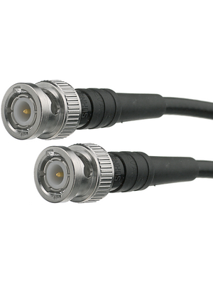 Huber+Suhner - 30 BNC-1-100-21 - HF cable 1.00 m BNC-Plug / BNC-Plug, 30 BNC-1-100-21, Huber+Suhner