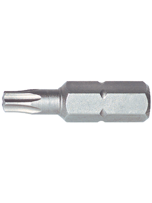 Wiha - 7015Z/T25-25 50PIECE - Bit for Torx screws T25 PU=Pack of 50 pieces, 7015Z/T25-25 50PIECE, Wiha