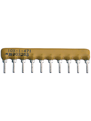 Bourns - 4610X-101-123LF - Resistor network SIL 12 kOhm  ±  2 %, 4610X-101-123LF, Bourns