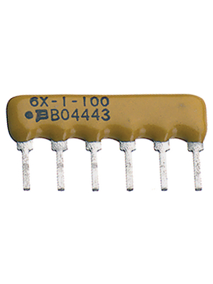 Bourns - 4606X-101-121LF - Resistor network SIL 120 Ohm    2 %, 4606X-101-121LF, Bourns