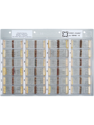 Nova - CCR-02 - Resistor assortment, wired E6/E12, CCR-02, Nova