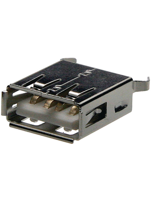Wrth Elektronik - 614004135023 - Socket, straight USB A 4P THD, 614004135023, Wrth Elektronik