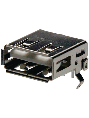 Wrth Elektronik - 61400416021 - Socket, angled USB A 4P THD, 61400416021, Wrth Elektronik