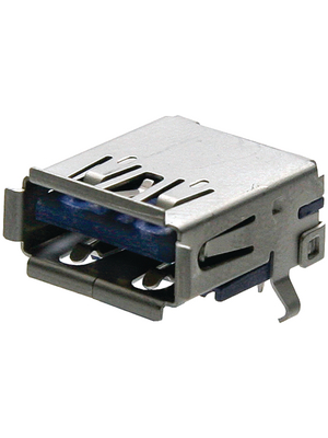 Wrth Elektronik - 692121030100 - Socket, horizontal USB 3.0 A 9P THD, 692121030100, Wrth Elektronik