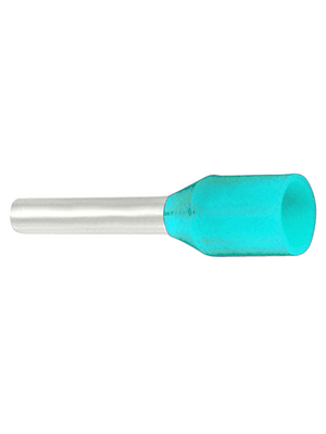 RND Connect - RND 465-00135 - Bootlace ferrule turquoise 0.34 mm2/8 mm, RND 465-00135, RND Connect