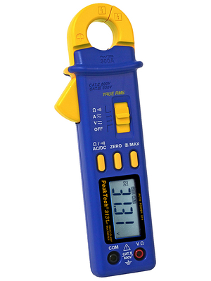 PeakTech - PeakTech 3131eff - Current clamp meter, 300 AAC, 300 ADC, TRMS AC, PeakTech 3131eff, PeakTech