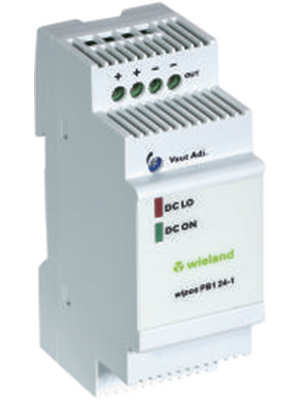 Wieland - 81.000.6310.0 - Switched-mode power supply 24 VDC/1 A 24 W Phases=1, 81.000.6310.0, Wieland