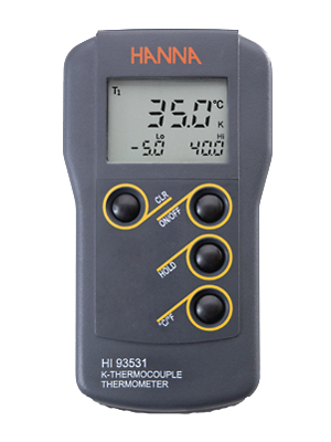 Hanna - HI93531 - Thermometer 1x -200...+1370 C, HI93531, Hanna