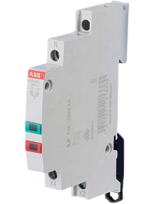 ABB - E219-2CD - LED Indicator Light, green/red, DIN Rail, 115...250 VAC, E219-2CD, ABB