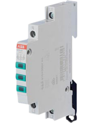 ABB - E219-3D - LED Indicator Light, green, DIN Rail, 230...415 VAC, E219-3D, ABB