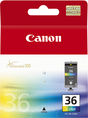 Canon Inc - 1511B001 - Ink CLI-36 multicoloured, 1511B001, Canon Inc