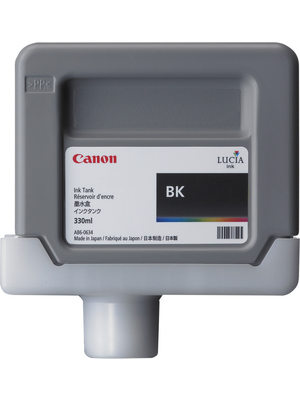Canon Inc - PFI-302BK - Ink PFI-302BK black, PFI-302BK, Canon Inc