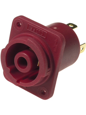 Cliff - FCR2069 - Panel-mount female receptacle 4Pred, FCR2069, Cliff