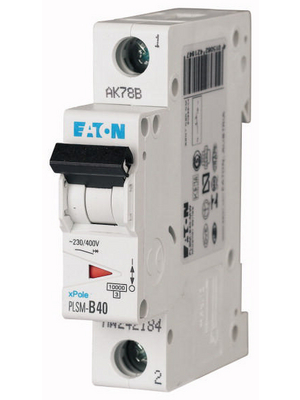 Eaton - PLSM-C40-Q-MW - Circuit Breaker, PLSM-C40-Q-MW, Eaton