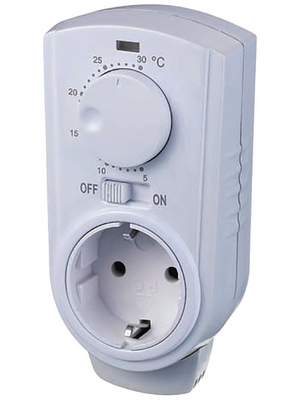 Elbro - TH-810TA-D - Plug-in thermostat F (CEE 7/4), TH-810TA-D, Elbro