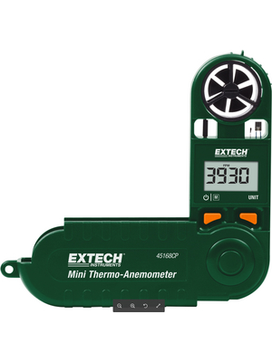 Extech Instruments - 45168CP - Thermo-Anemometer 1.1...20 m/s -15...+50 C, 45168CP, Extech Instruments