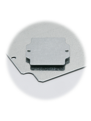 Fibox - PM 0811 mounting plate - Mounting plate, PM 0811 mounting plate, Fibox