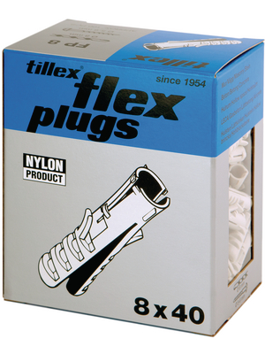 Tillex - FP 5X25MM - Flex Plugs 5 x 25 mm PU=Pack of 100 pieces, FP 5X25MM, Tillex