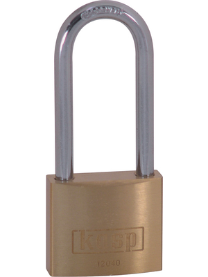 Kasp - K12040L55A1 - Brass padlock 40 mm, K12040L55A1, Kasp