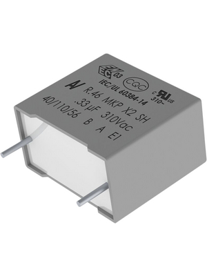 KEMET - R463I322050M2K - X2 capacitor, 220 nF, 310 VAC, R463I322050M2K, KEMET
