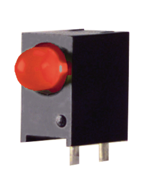 Kingbright - L-710A8EW/1ID - PCB LED 3 mm round red standard, L-710A8EW/1ID, Kingbright