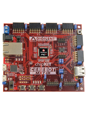 Microchip - TDGL010 - Cerebot? MX7cK Development Board PC hosted mode PIC32MX795F512L 3.6...5.5 V, TDGL010, Microchip