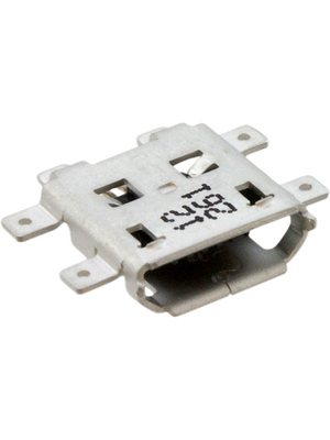 Molex - 47491-0001 - Micro USB 2.0 Socket micro-USB B 5P, 47491-0001, Molex
