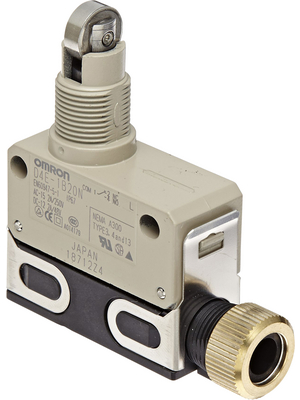 Omron Industrial Automation - D4E-1B20N - Limit Switch, D4E-1B20N, Omron Industrial Automation