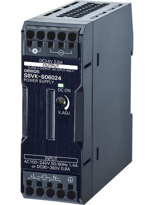 Omron Industrial Automation - S8VK-S06024 - Switched-mode power supply / 2.5 A, S8VK-S06024, Omron Industrial Automation