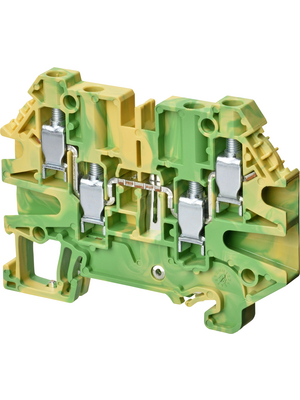 Omron Industrial Automation - XW5G-S4.0-2.2-1 - Terminal block XW5G N/A green / yellow, 0.14...6 mm2, XW5G-S4.0-2.2-1, Omron Industrial Automation