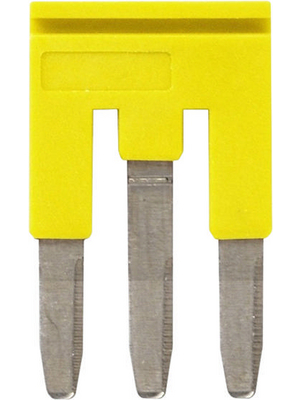 Omron Industrial Automation - XW5S-S2.5-3 - Short bar N/A 15 x 2.1 x 23.9 mm yellow XW5S, XW5S-S2.5-3, Omron Industrial Automation