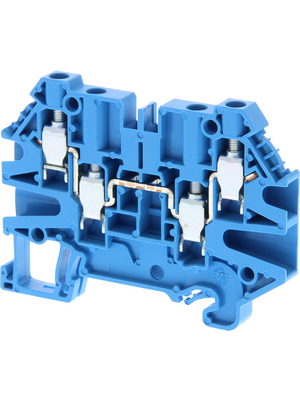 Omron Industrial Automation - XW5T-S4.0-2.2-1BL - Terminal block N/A blue, 0.14...6 mm2, XW5T-S4.0-2.2-1BL, Omron Industrial Automation