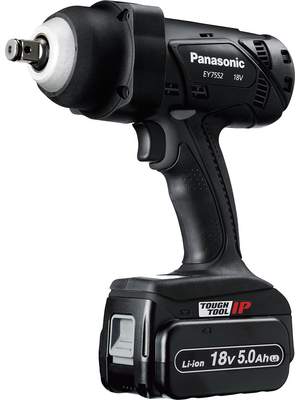 Panasonic Power Tools - EY7552LJ2S - Cordless impact wrench 18 V  / 5 Ah Li-Ion, EY7552LJ2S, Panasonic Power Tools