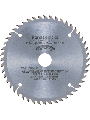 Panasonic Power Tools - EY9PP13B - Circular saw blade, EY9PP13B, Panasonic Power Tools
