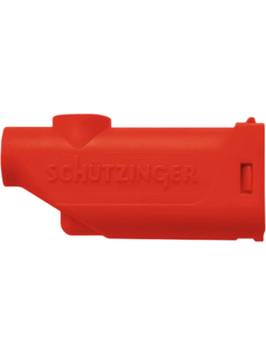 Schtzinger - GRIFF 20 / 2.5 / RT /-1 - Insulator ? 4 mm red, GRIFF 20 / 2.5 / RT /-1, Schtzinger