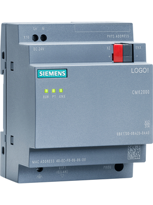 Siemens - 6BK1700-0BA20-0AA0 - EIB/KNK Communication module LOGO!8 CMK2000, 24 DI, 8 AI, 20 TO, 8 AO, 6BK1700-0BA20-0AA0, Siemens