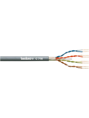Tasker - C716 - LAN cable unshielded   4 x 2, C716, Tasker