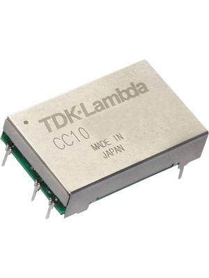 TDK-Lambda - CC-10-0512SF-E - DC/DC converter 1, 5 V, 12 VDC, 800 mA, 35.56 x 8.51 x 22.6 mm, CC-10-0512SF-E, TDK-Lambda
