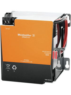 Weidmller - CP A BATTERY 24V DC7.2AH - DC-UPS 7.2 Ah 24 VDC 50 A, CP A BATTERY 24V DC7.2AH, Weidmller