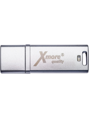 Xmore industrial - USB004GXQC8A016R - USB Stick 4 GB metallic, USB004GXQC8A016R, Xmore industrial