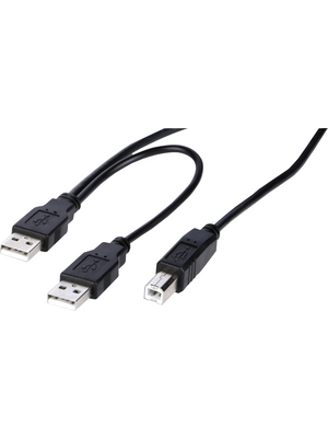 Maxxtro - BB-8040-03 - USB 2.0 cable 1.00 m black, BB-8040-03, Maxxtro