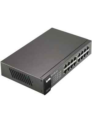 Zyxel - GS1100-16-EU0101F - Switch 16x 10/100/1000 Desktop / 19", GS1100-16-EU0101F, Zyxel