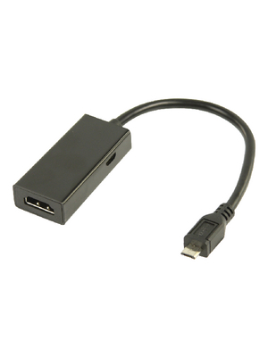 Maxxtro - VLMP39000B020 - MHL adapter MHL plug - HDMI + micro USB B socket  m - f, VLMP39000B020, Maxxtro