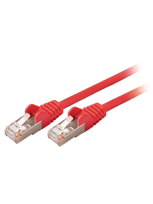 Valueline - VLCP85121R300 - Patch cable CAT5 SF/UTP 30.0 m red, VLCP85121R300, Valueline