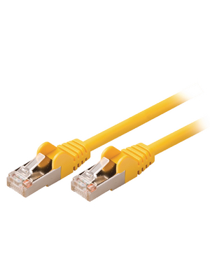 Valueline - VLCP85121Y300 - Patch cable CAT5 SF/UTP 30.0 m yellow, VLCP85121Y300, Valueline